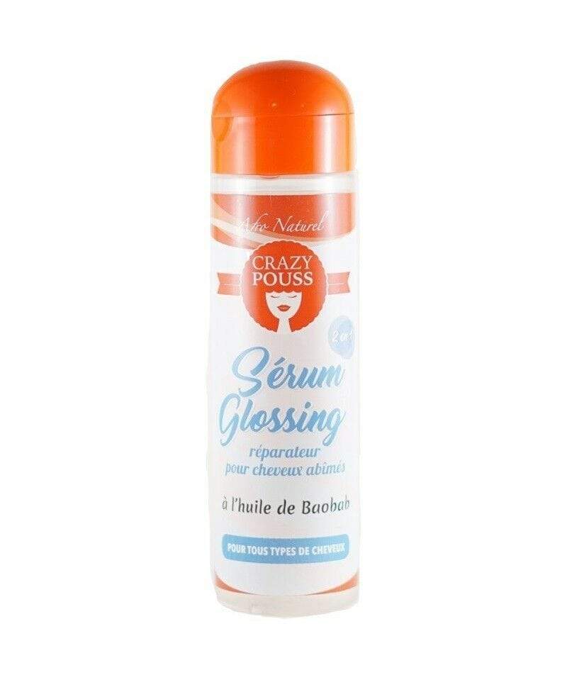 Afro Naturel - Sérum Glossing Réparateur "Crazy Pouss" - 250 ml - Afro Naturel - Ethni Beauty Market