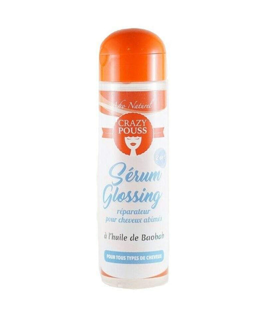 Afro Naturel - Sérum Glossing Réparateur "Crazy Pouss" - 250 ml - Afro Naturel - Ethni Beauty Market