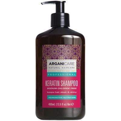 Arganicare - Shampoing réparateur et nutritif "Keratin Shampoo" - 400ml - Arganicare - Ethni Beauty Market