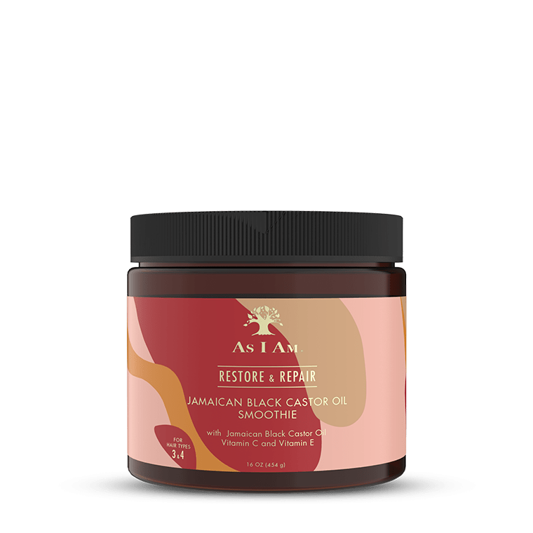 As I Am - Smoothie revitalisant et réparateur au ricin noir de Jamaïque - 454g - As I Am - Ethni Beauty Market
