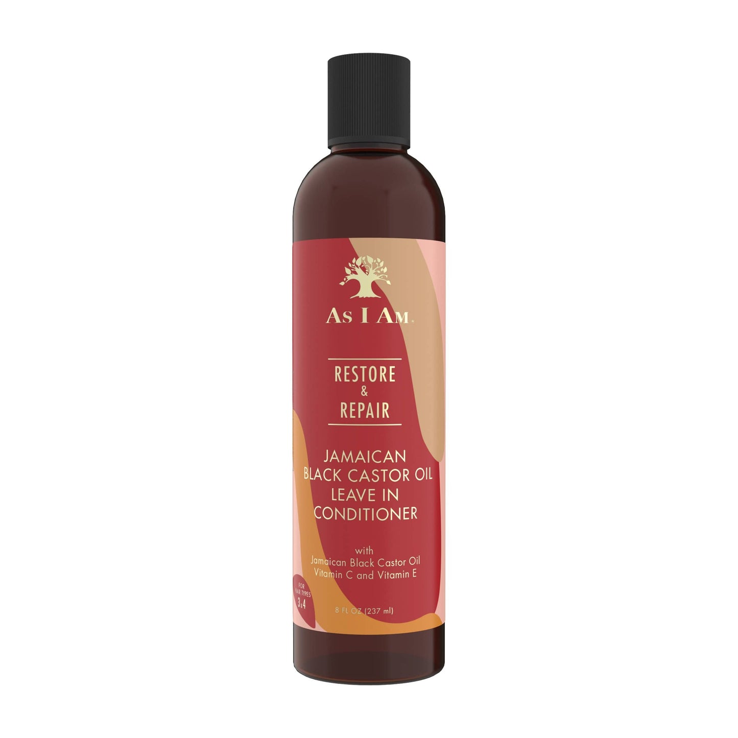 As I Am - Leave-in au ricin noir de la Jamaïque "Leave-in conditioner" - 237ml - As I Am - Ethni Beauty Market