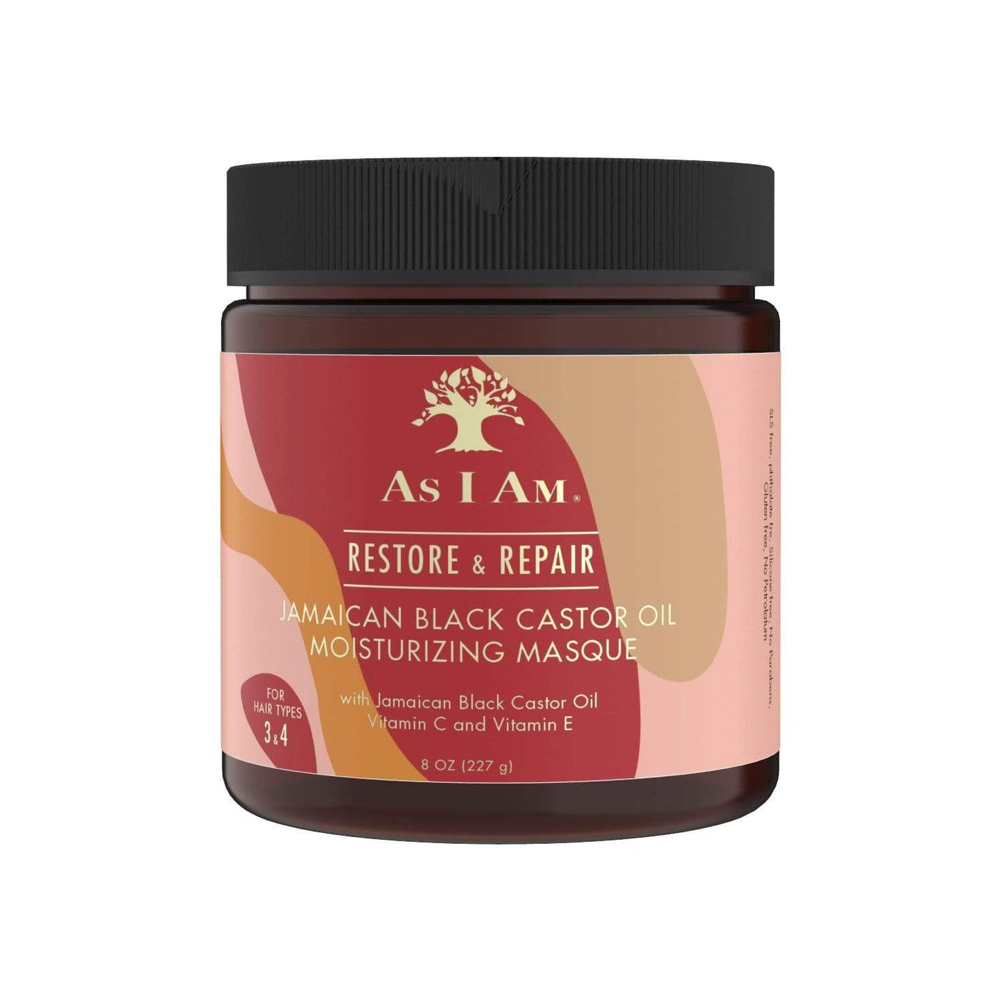 As I Am - Masque hydratant revitalisant au ricin noir de Jamaïque - 227g - As I Am - Ethni Beauty Market