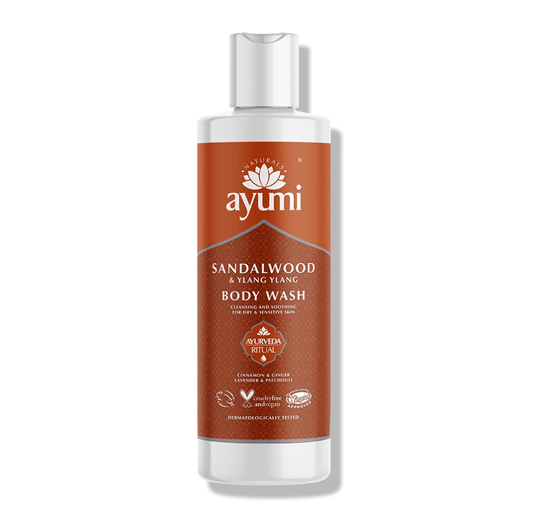 Ayumi - Gel douche "bois de santal & ylang ylang" - 250ml - Ayumi - Ethni Beauty Market