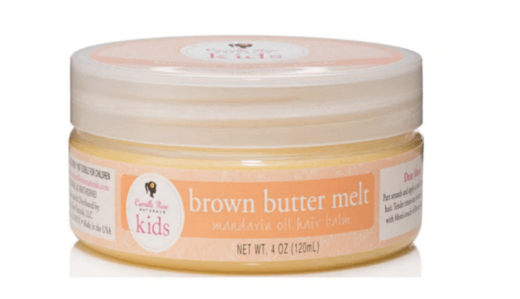 Camille Rose - Baume pour cheveux à l'huile de mandarine fondue au beurre brun pour enfants (Kids Brown Butter Melt Mandarin Oil Hair Balm)- 120ml - Camille Rose - Ethni Beauty Market
