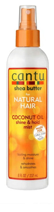 Cantu - Natural Hair - Brume capillaire brillance & maintien "coconut oil" - 237ml - Cantu - Ethni Beauty Market