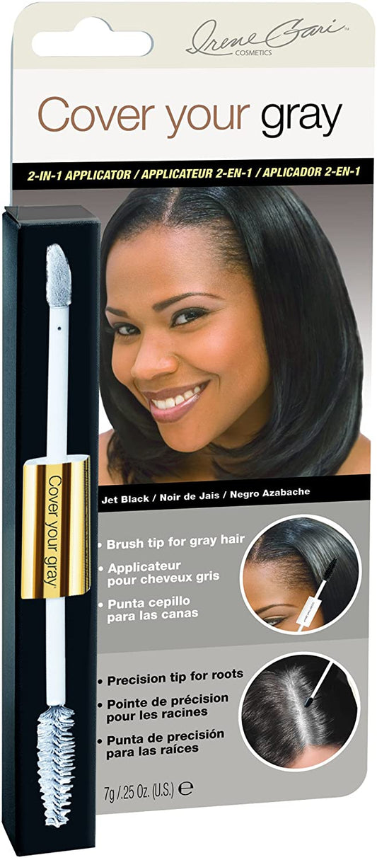 Cover Your Gray - Mascara correcteur de racine "2-in-1 applicator" - 7g - Cover Your Gray - Ethni Beauty Market