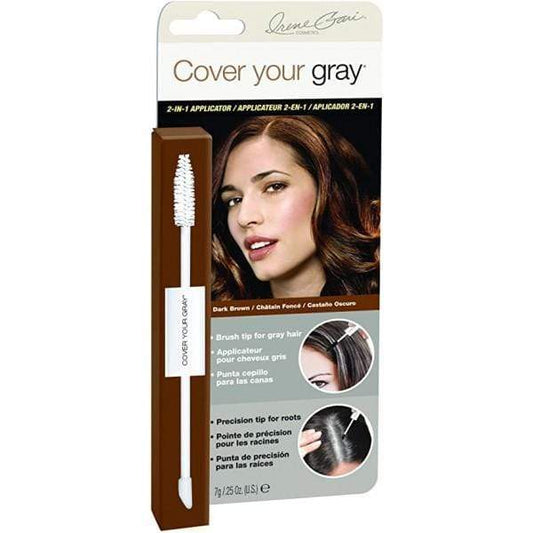 Cover Your Gray - Mascara correcteur de racine "2-in-1 applicator" - 7g - Cover Your Gray - Ethni Beauty Market