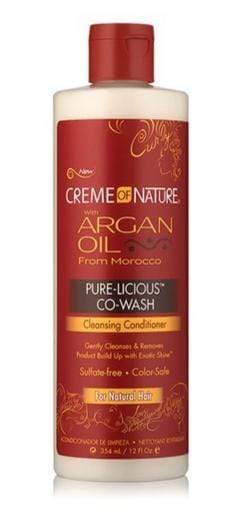 Creme of Nature - Argan Oil - Co-wash "Pure Licious" - 354ml - Creme of Nature - Ethni Beauty Market