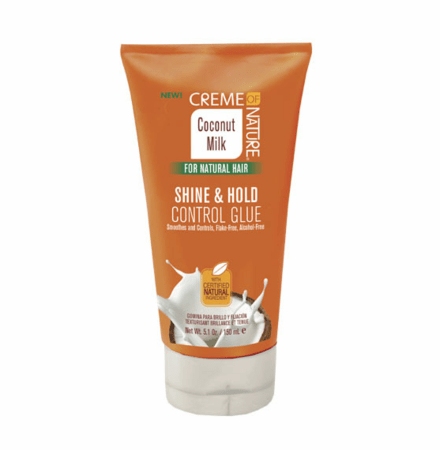 Creme of Nature - Gel lisseur (Coconut milk shine & hold control glue) 150 ml - Creme of Nature - Ethni Beauty Market