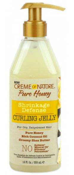 Creme of Nature - Pure Honey - Gelée définissante "Shrinkage defense curling jelly"- 355ml - Creme of Nature - Ethni Beauty Market
