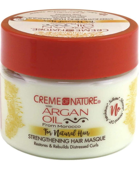 Creme of Nature - Argan oil - Masque fortifiant "strenghening hair masque" - 326 g - Creme of Nature - Ethni Beauty Market