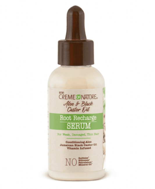 Creme of Nature - Aloe & black castor oil - Sérum capillaire "Root recharge" 50ml - Creme of Nature - Ethni Beauty Market