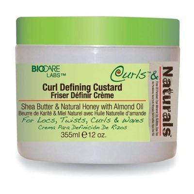 Curls & Naturals - Gel Définition Boucles Karite Miel Amande (Curl Defining Custard) 355ml - Curls & Naturals - Ethni Beauty Market