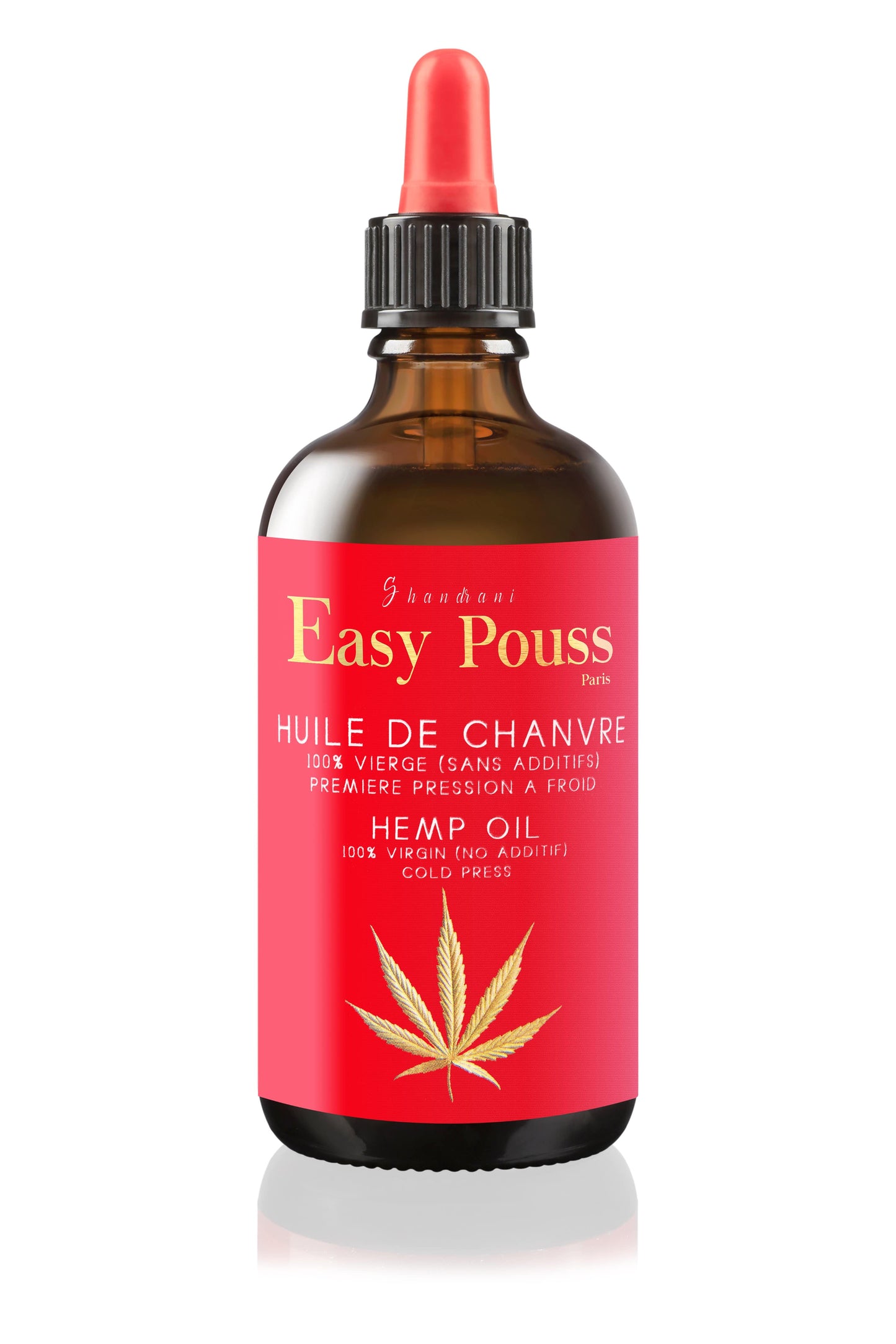 Easy Pouss - Huile de chanvre 100% vierge - 100ml - Easy Pouss - Ethni Beauty Market