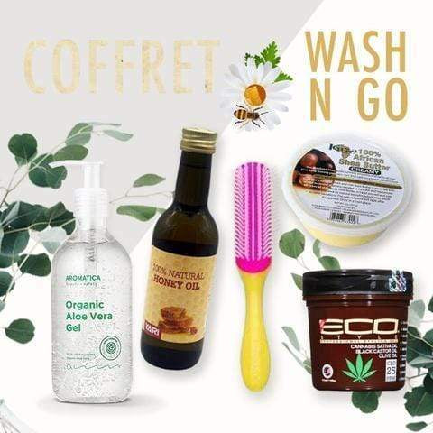 Coffret Wash N'Go pour cheveux bouclés, frisés et crépus - 920g - Ethni Beauty Market - Ethni Beauty Market