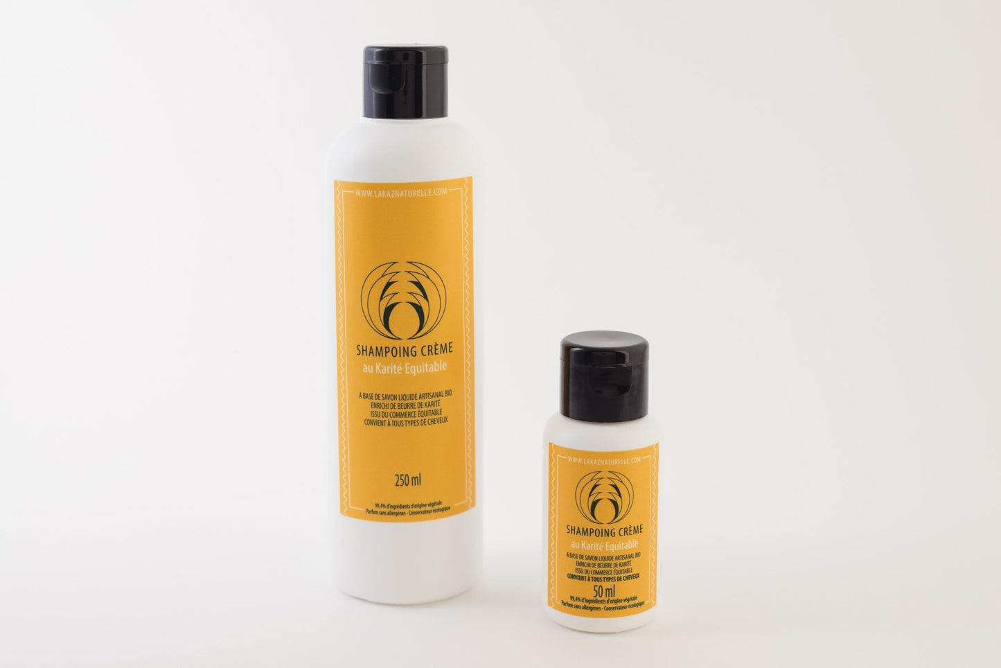 La Kaz Naturelle - Shampoing crème au Karité Équitable - Deux contenances disponibles - La Kaz Naturelle - Ethni Beauty Market