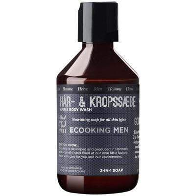 Ecooking - Gel Lavant Corps Et Cheveux Pour Homme 250ml - Ecooking - Ethni Beauty Market