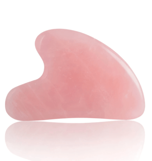 Guasha - Pierre quartz rose pour massage et acupuncture - 50g - Ethni Beauty Market - Ethni Beauty Market