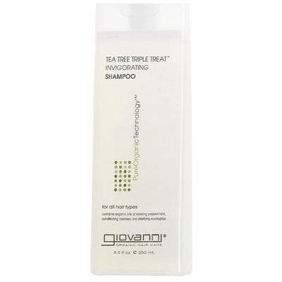 GIOVANNI - Shampooing revigorant Triple Treat Tea Tree - 250mL - Giovanni - Ethni Beauty Market