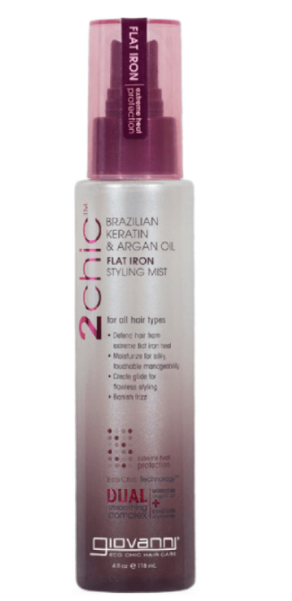 Giovanni - 2 chics - Spray capillaire "Brazilian keratin & argan oil" - 118ml - Giovanni - Ethni Beauty Market