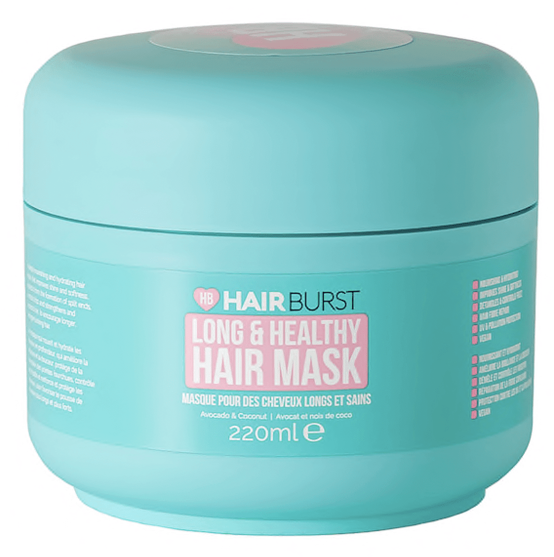 Hairburst - Masque cheveux "longs & healthy" - 220ml - Hairburst - Ethni Beauty Market