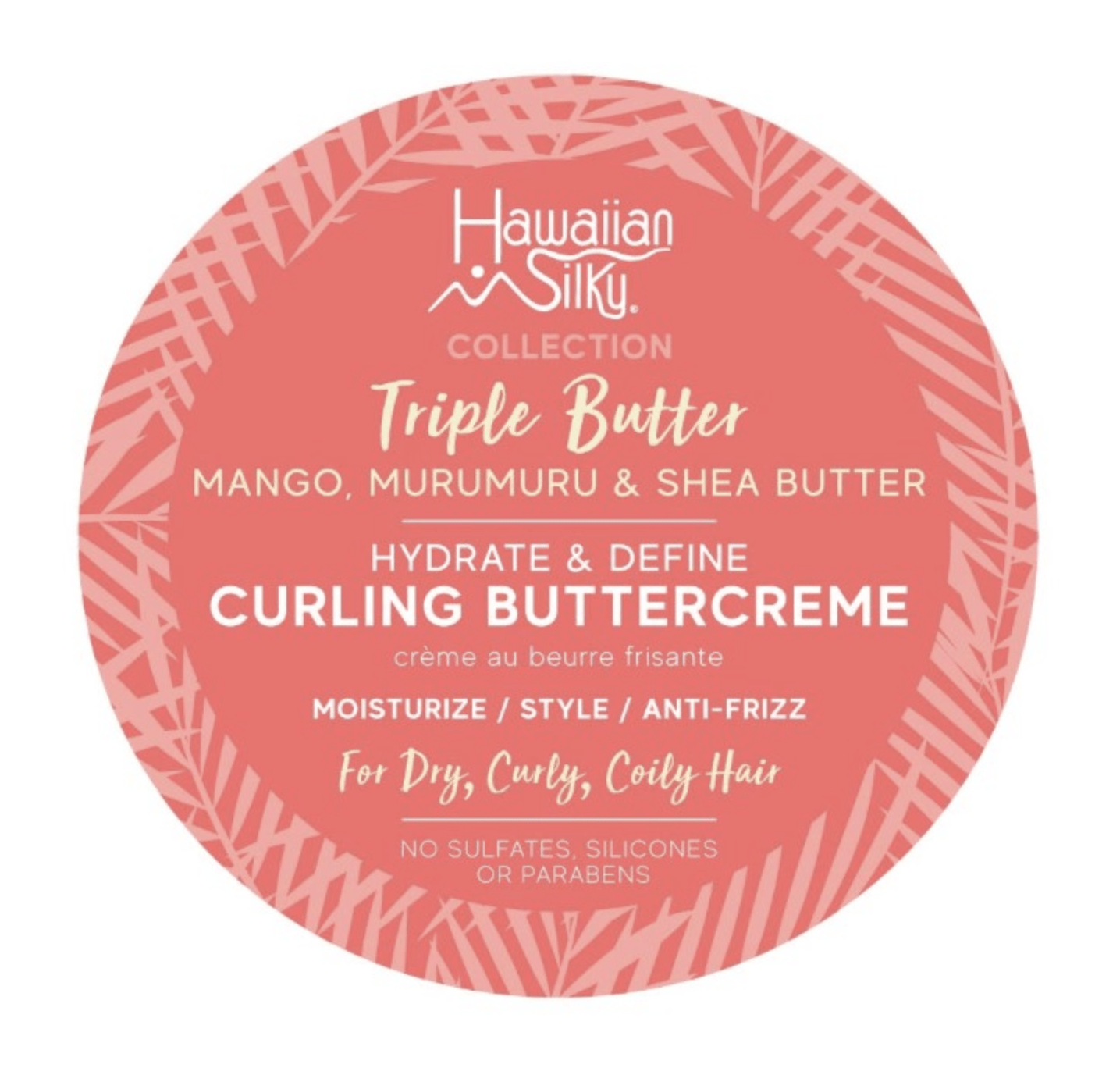 Hawaiian Silky - Triple Butter - Crème Capillaire "Hydrate & Define" - 340 g - Hawaiian Silky - Ethni Beauty Market