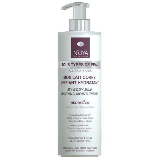 IN'OYA - Mon Lait corps unifiant & hydratant - 400mL - In'oya - Ethni Beauty Market