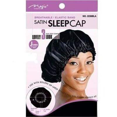 Jumbo - Bonnet de nuit magic satin avec bande élastique - Jumbo - Ethni Beauty Market