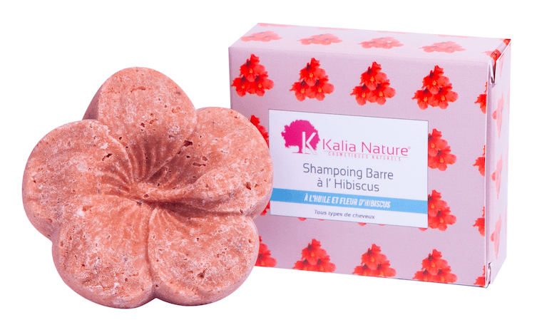 Kalia Nature - Shampoing barre à l'Huile et Fleurs d'Hibiscus - 60g - Kalia Nature - Ethni Beauty Market