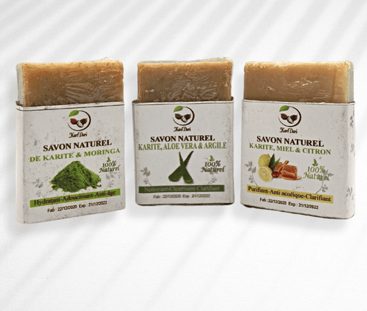 Kari Dari - Lot de 3 savonnettes "health & nature" - 300ml - Kari Dari - Ethni Beauty Market