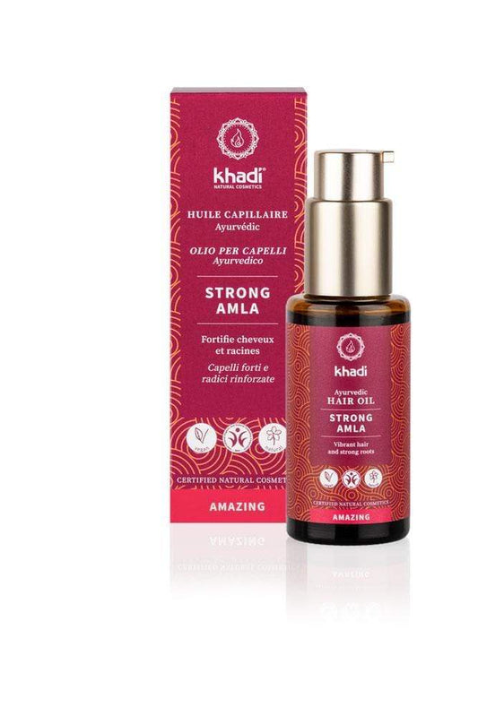 Khadi - Huile capillaire "Strong Amla" - 50 ml - Khadi - Ethni Beauty Market