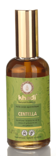 Khadi - Huile régérérante prévention vergetures centella - 100 ml - Khadi - Ethni Beauty Market