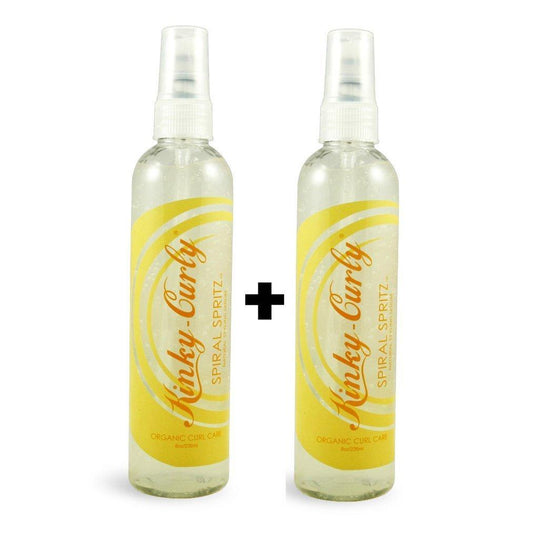 Kinky Curly - Lot de 2 Sérums coiffants "Spiral Spritz" - 236ml x 2 - Kinky Curly - Ethni Beauty Market