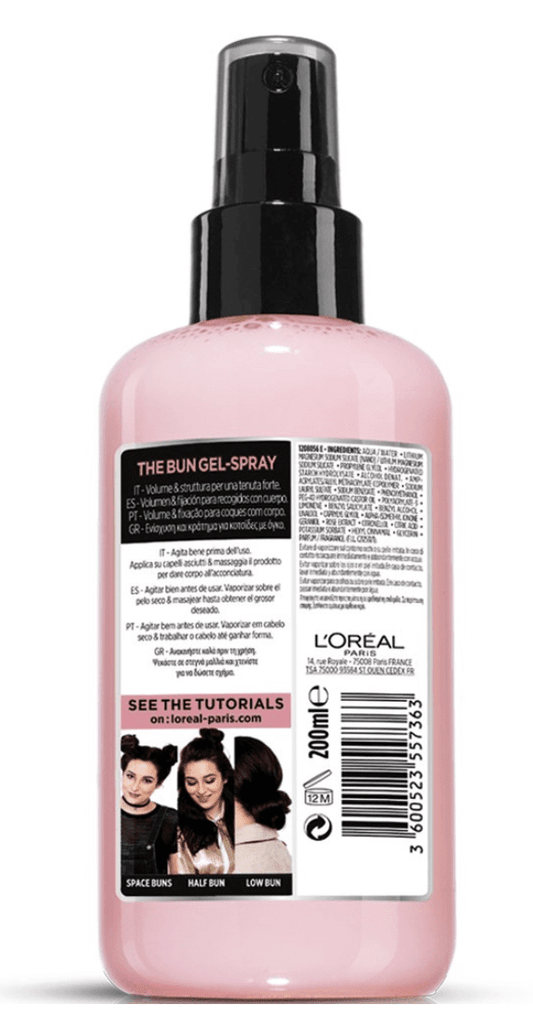 L'Oréal - Stylista - Gel-spray "the bun" - 200ml - L'Oréal - Ethni Beauty Market