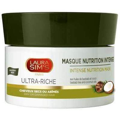 Laura Sim's - Masque Nutrition Intense Aux Huiles De Baobab Et De Coco 200ml - Laura Sim's - Ethni Beauty Market