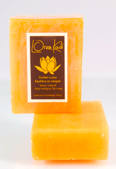 Loren Kadi - Savon "Golden Lotus Equilibre et volupté" - visage & corps (Deux contenances disponibles) - Loren Kadi - Ethni Beauty Market