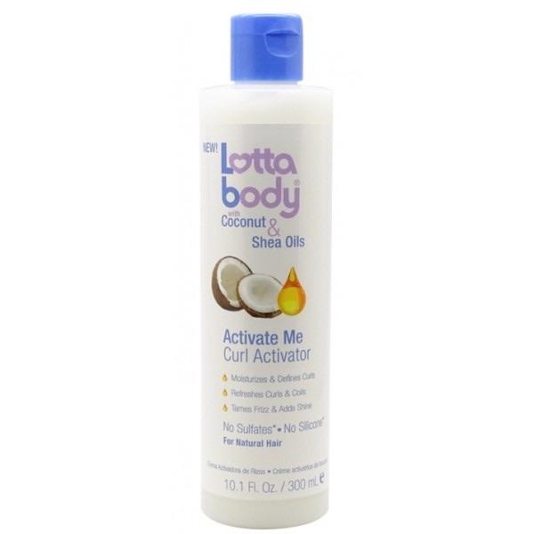 LottaBody - Coconut & Shea Oils - Crème activatrice de boucles « activate me » - 300ml - LottaBody - Ethni Beauty Market