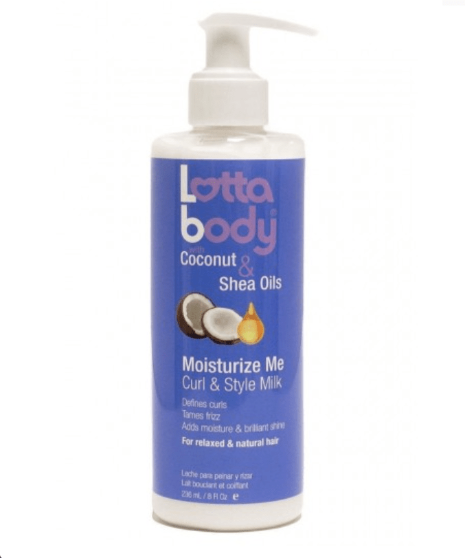 LottaBody - Coconut & Shea Oils - Lait capillaire "Moisturize Me" - 236 ml - LottaBody - Ethni Beauty Market