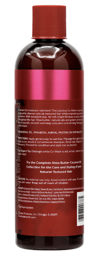 Luster's Pink - Shea Butter Coconut Oil - Co-wash "beurre de karité et coco" - 355ml - Luster's - Ethni Beauty Market