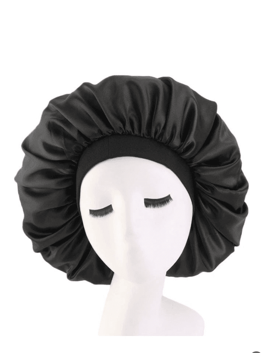 Magic Collection - Bonnet de nuit en satin "wide band" 2192BLA- 100g - Magic Collection - Ethni Beauty Market