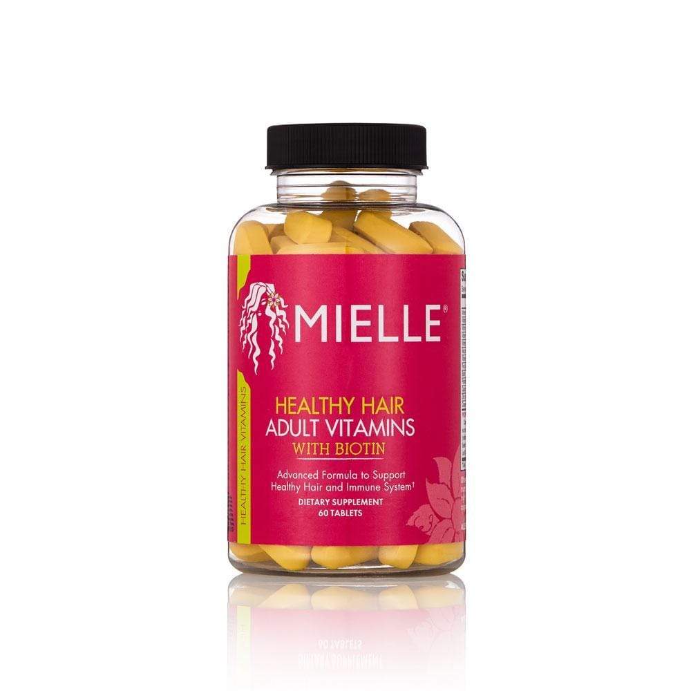 Mielle Organics - Vitamines à la biotine pour les adultes - 60 comprimés - Mielle Organics - Ethni Beauty Market