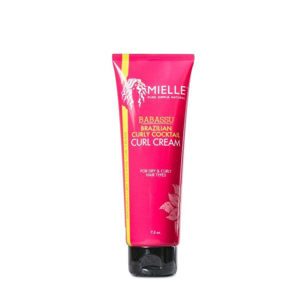 Mielle Organics - Crème pour cheveux bouclés à l'huile de Babassu - Brazilian Curly Cocktail - Curl Cream - 220g - Mielle Organics - Ethni Beauty Market