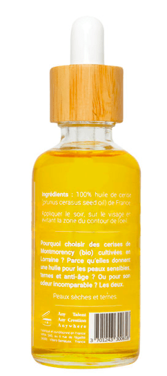 My Mira - Huile de cerise pure - 50 ml - My Mira - Ethni Beauty Market