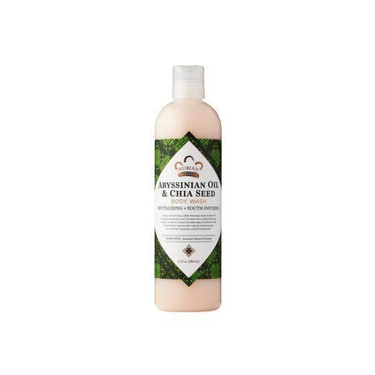 Nubian Heritage - Abysinian oil & Chia Seed - Gel douche revitalisant & jeunesse - 384 ml - Nubian Heritage - Ethni Beauty Market