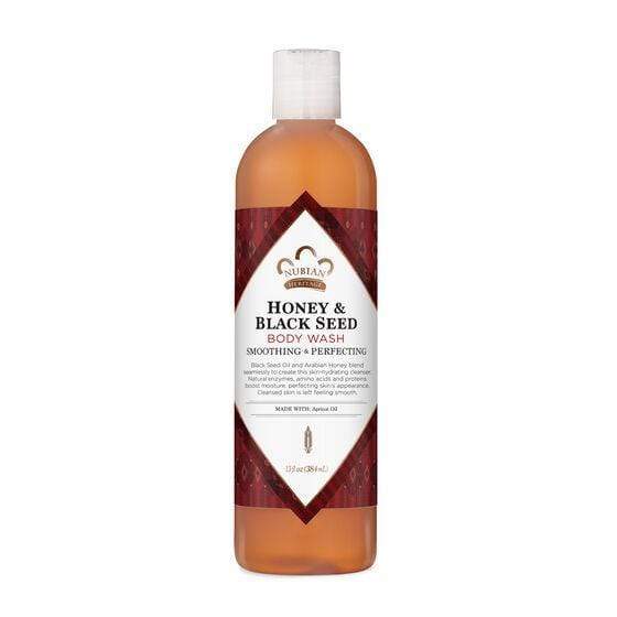 Nubian Heritage - Honey & Black Seed - Gel douche lissant & perfectionnant - 384ml - Nubian Heritage - Ethni Beauty Market