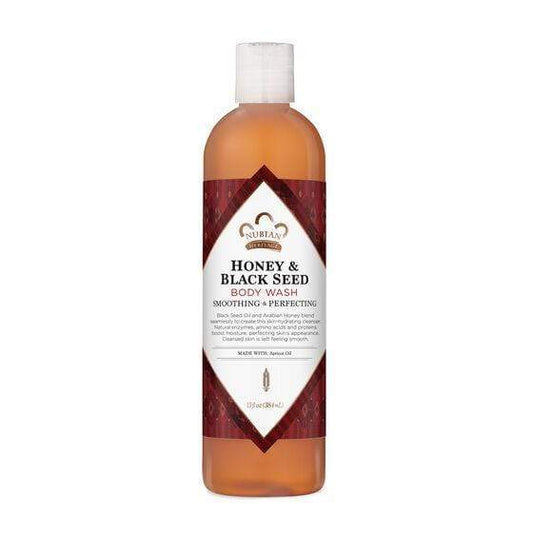Nubian Heritage - Honey & Black Seed - Gel douche lissant & perfectionnant - 384ml - Nubian Heritage - Ethni Beauty Market