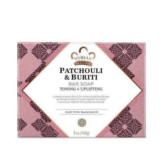 Nubian Heritage - Patchouli & Buriti - Savon visage tonifiant & liftant - 142g - Nubian Heritage - Ethni Beauty Market