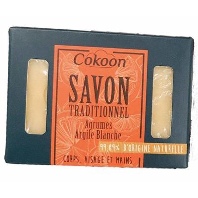 Olivéa - Savon Traditionnel - Agrumes & Argile Blanche - 100G - Olivéa - Ethni Beauty Market