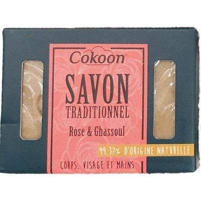 Olivéa - Savon Traditionnel - Rose & Ghassoul - 100G - Olivéa - Ethni Beauty Market
