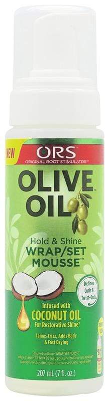 Mousse coiffante ORS - Olive Oil - Wrap Set Mousse - Mousse Coiffante (207  ml) 